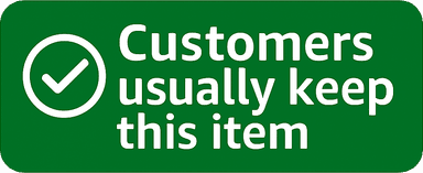 Customers Usually Keep This Item Badge