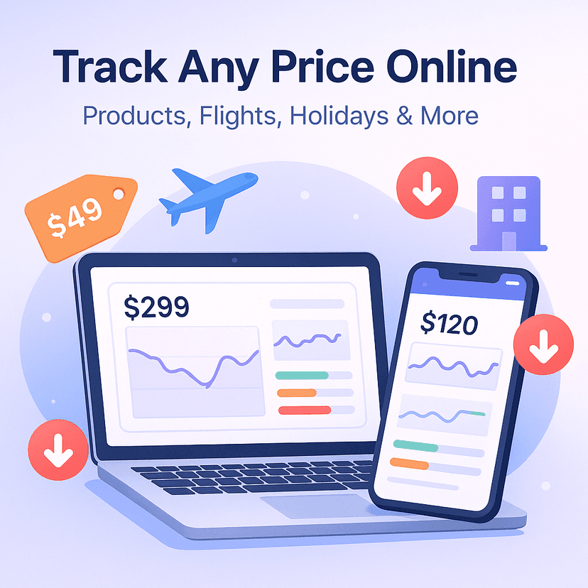 Track any price online