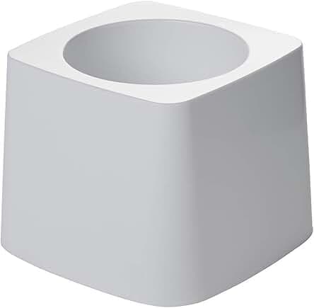 Rubbermaid Commercial Products 5" Toilet Bowl Brush Holder White Compact Design for Toilet Brush Storage for Bathroom/Professional/Janitorial Use