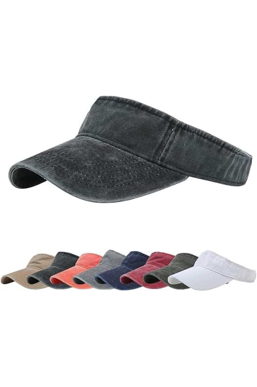 Sport Sun Visor Hats Cotton Ball Caps Empty Top Baseball Sun Cap for Men Women