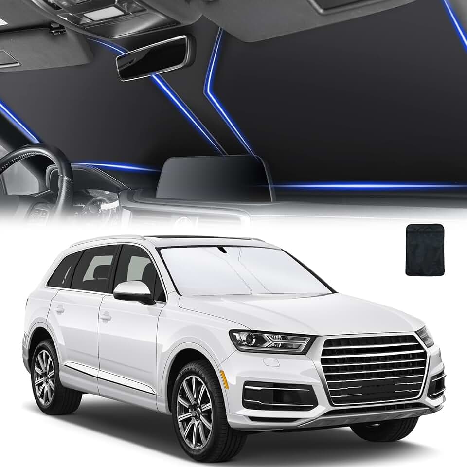 SINGARO Universal Car Windshield Sun Shade