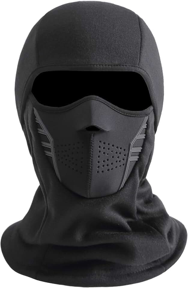 IRELIA Winter Windproof Fleece Ski Mask Balaclava Headwear Motorcycle Thermal Face Mask Bandanas