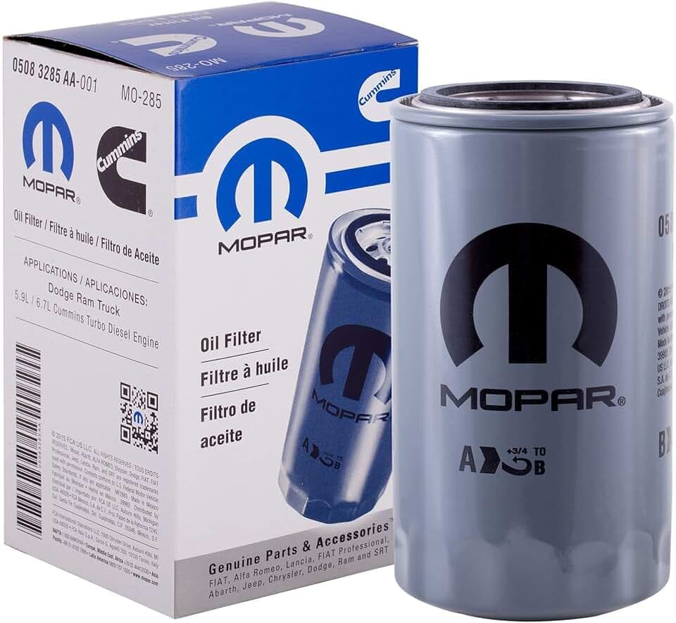 Mopar Engine Oil Filter - 5083285AA