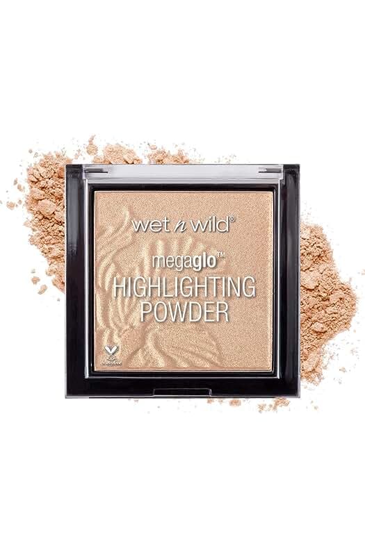 wet n wild MegaGlo Highlighting Powder Warm Gold Golden Flower Crown