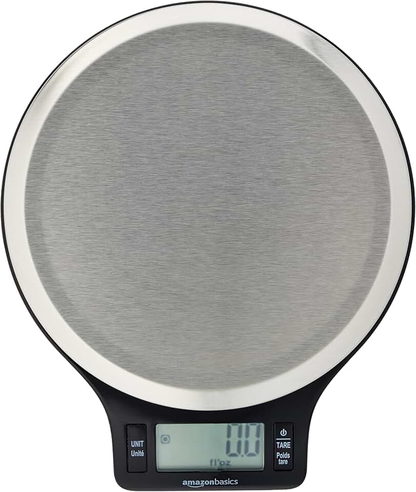 Amazon Basics Digital Kitchen Scale with LCD Display