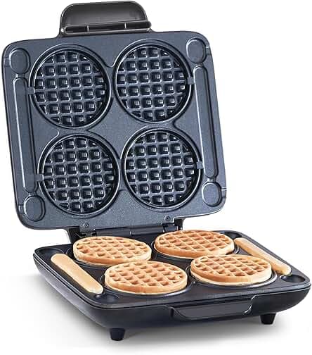 DASH Multi Mini Waffle Maker - Four 4” Waffle Molds
